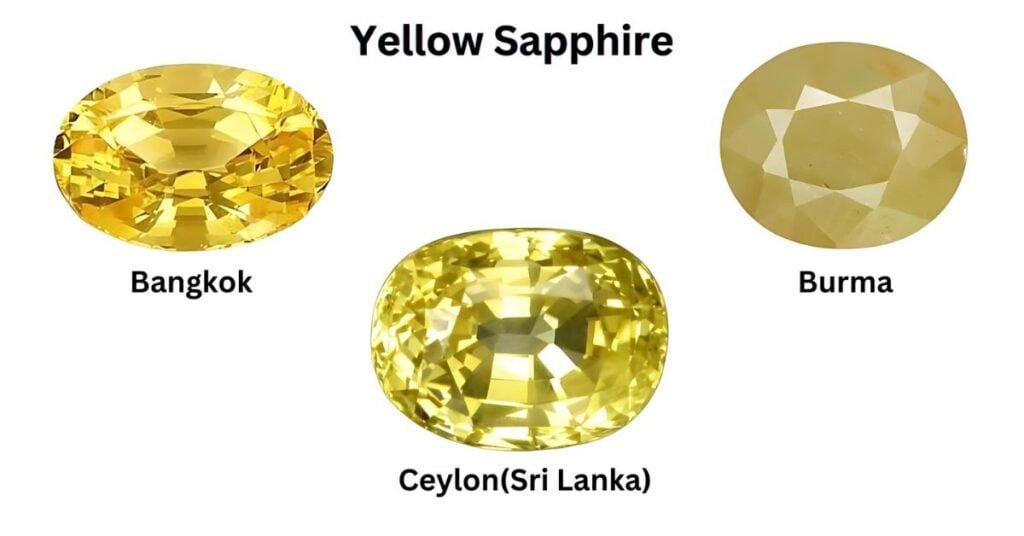 Origins of Yellow Sapphire (Pukhraj) Gemstone