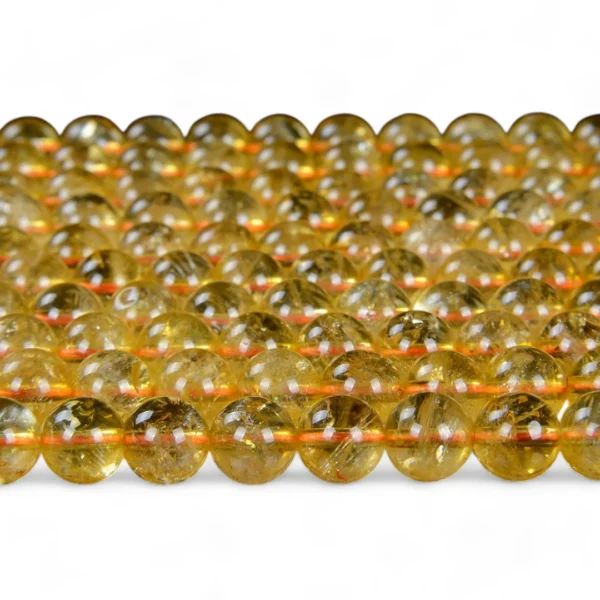 Natural Citrine Loose Beads Grade AAA (SBL2)