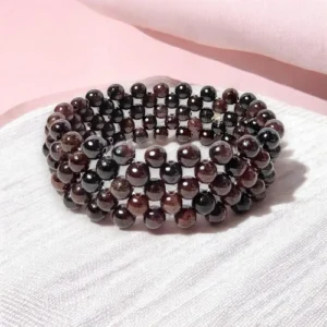 Garnet Bracelet for Passion and Vitality