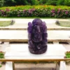 Amethyst Ganesha on a table