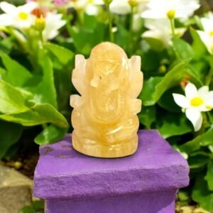 Yellow Aventurine Ganesha Statue for Hope